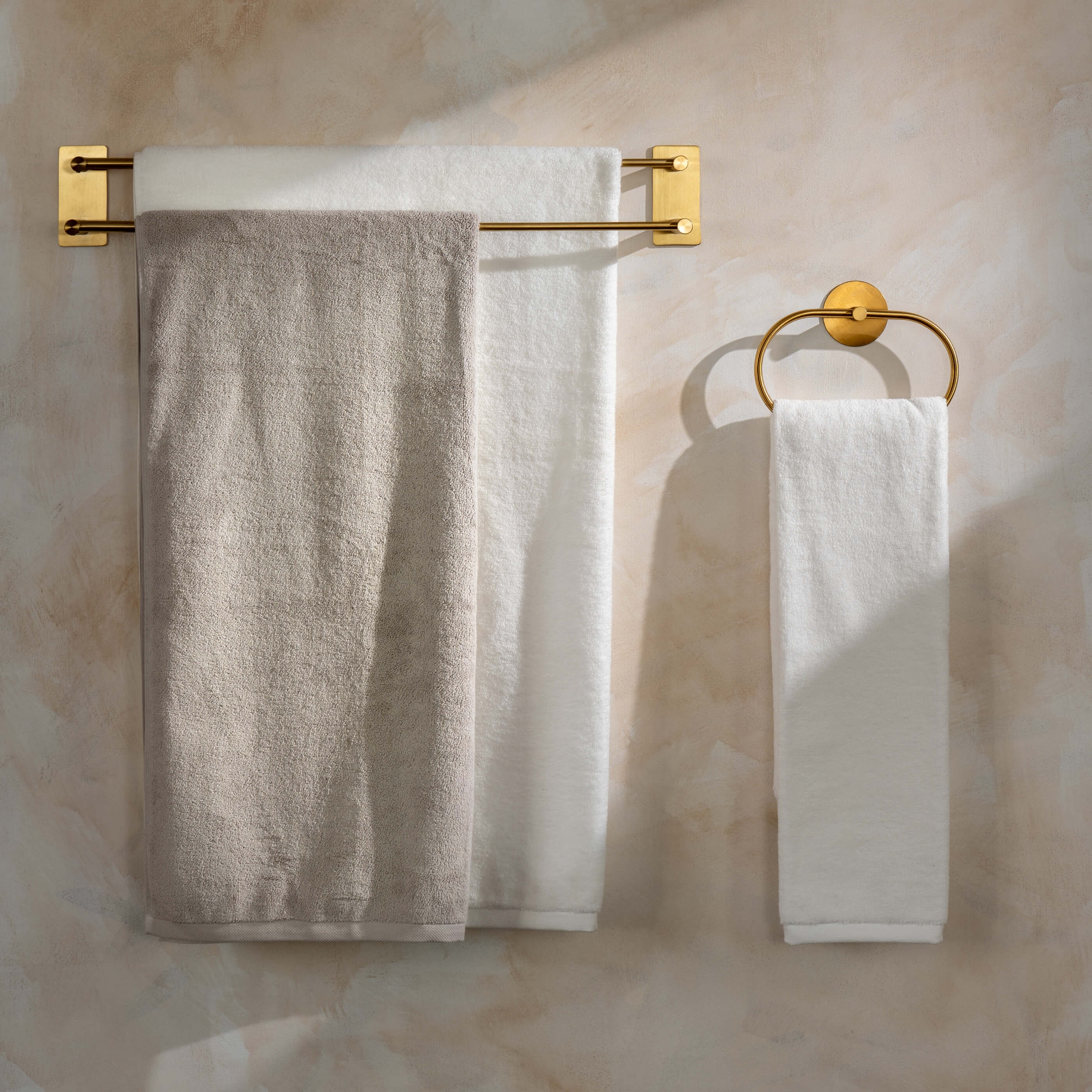 Stone Supima Cotton Towels