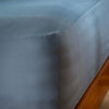 Storm Blue Stonewashed Cotton Bedding & Sheets - linen, breathable, close-up detail 3 | Soak and Sleep