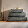 Smoke Supima Cotton Towels close-up detail 1 | Soak and Sleep