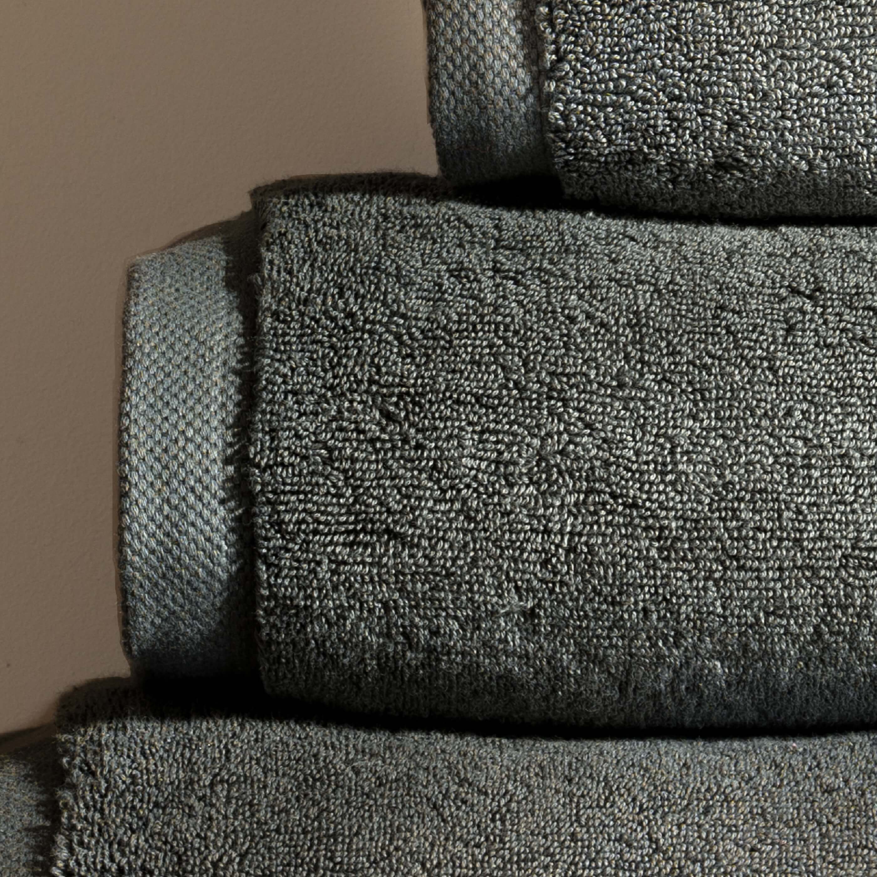 Smoke Supima Cotton Towels