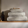 Stone Supima Cotton Bath Towel close-up detail 1 | Soak and Sleep