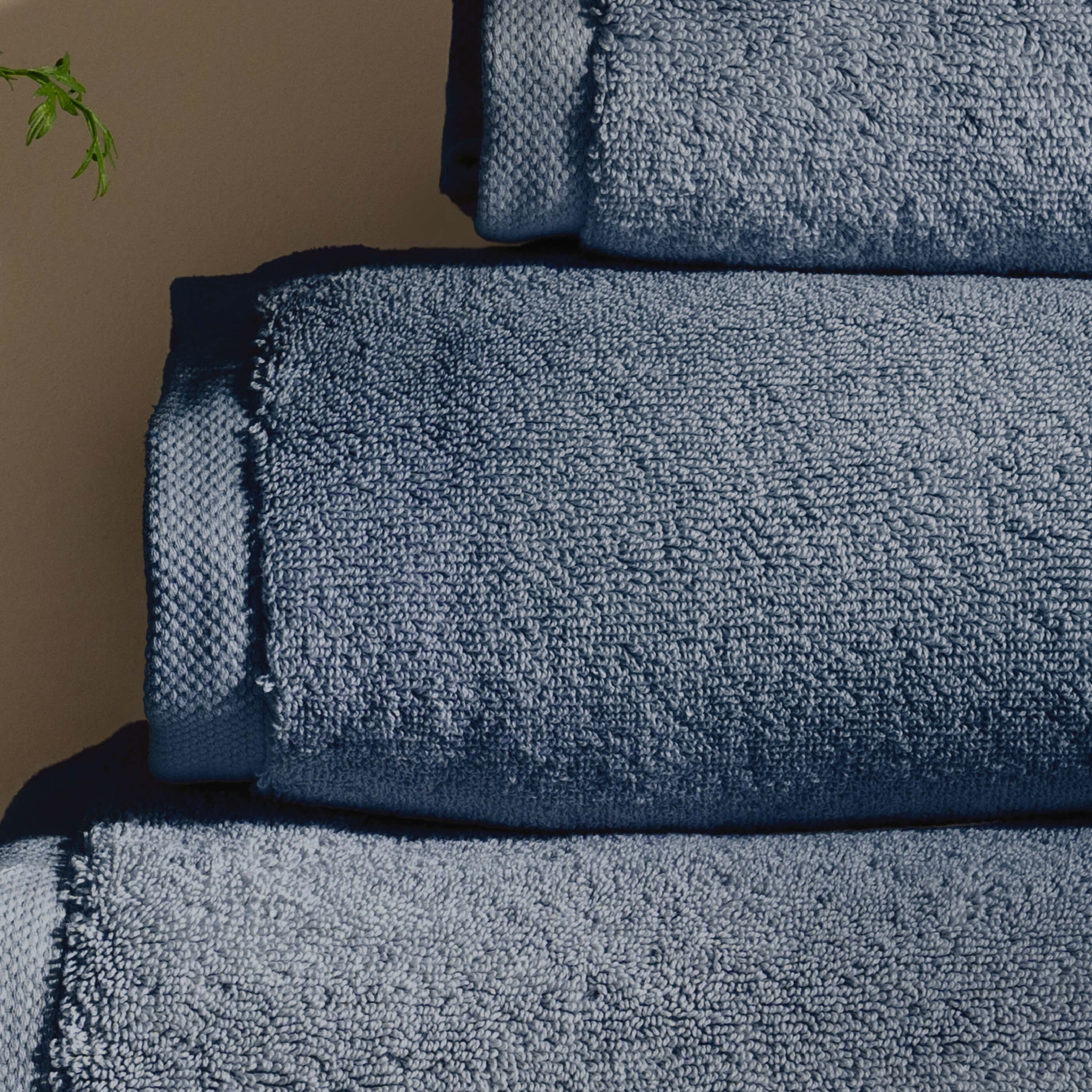 Storm Blue Egyptian Cotton Hand Towel