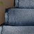 Storm Blue Supima Cotton Towels - double, bedroom detail | Soak and Sleep