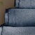 Storm Blue Supima Cotton Towels Bale bedroom detail | Soak and Sleep