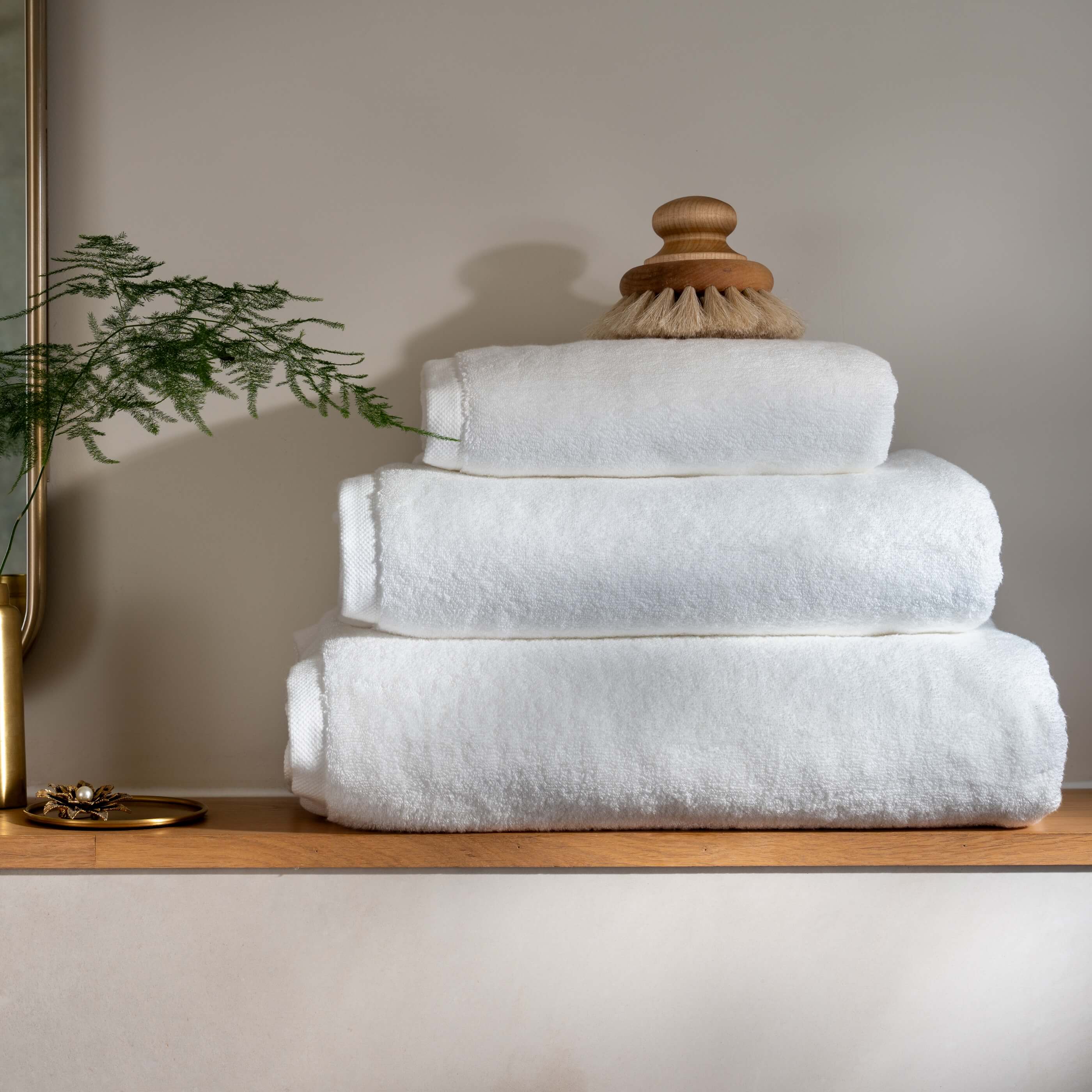 White Supima Cotton Towel Pack