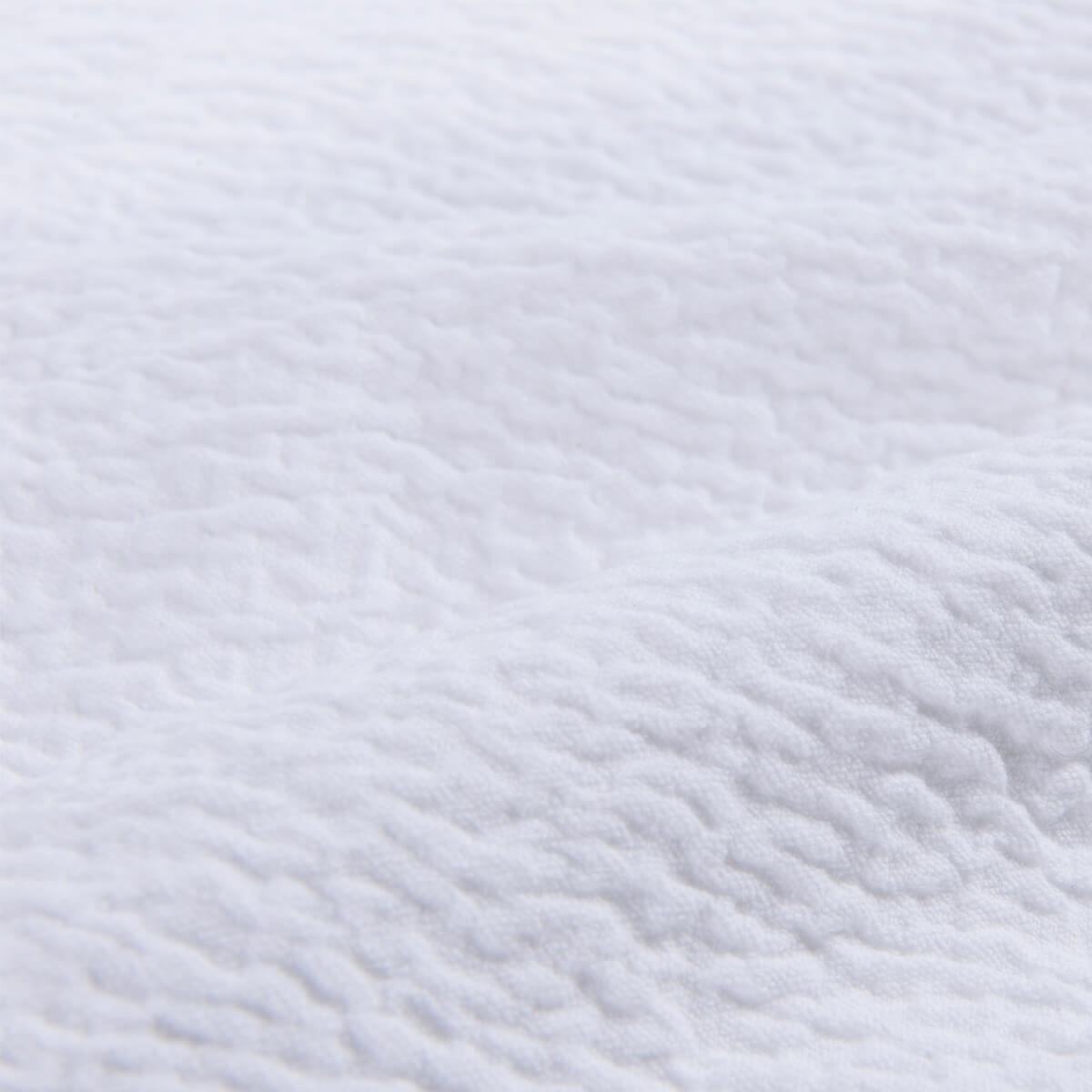 White Textured Matelasse Cotton Bedspread