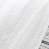 White Textured Matelasse Cotton Bedspread bedroom detail | Soak and Sleep