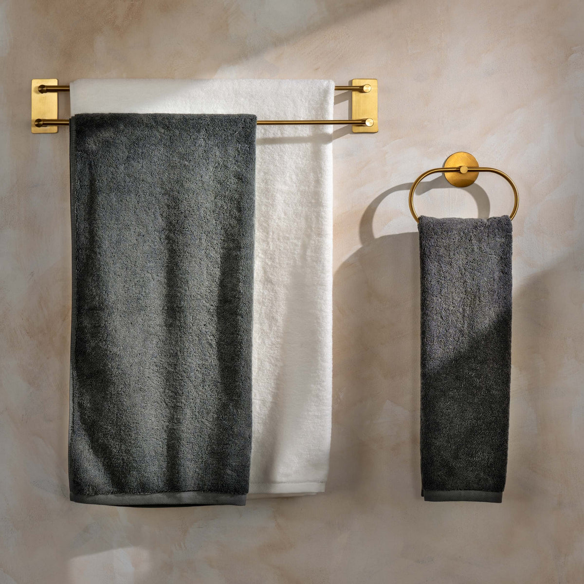 White Ultimate Supima Cotton Bath Sheet Soak&Sleep