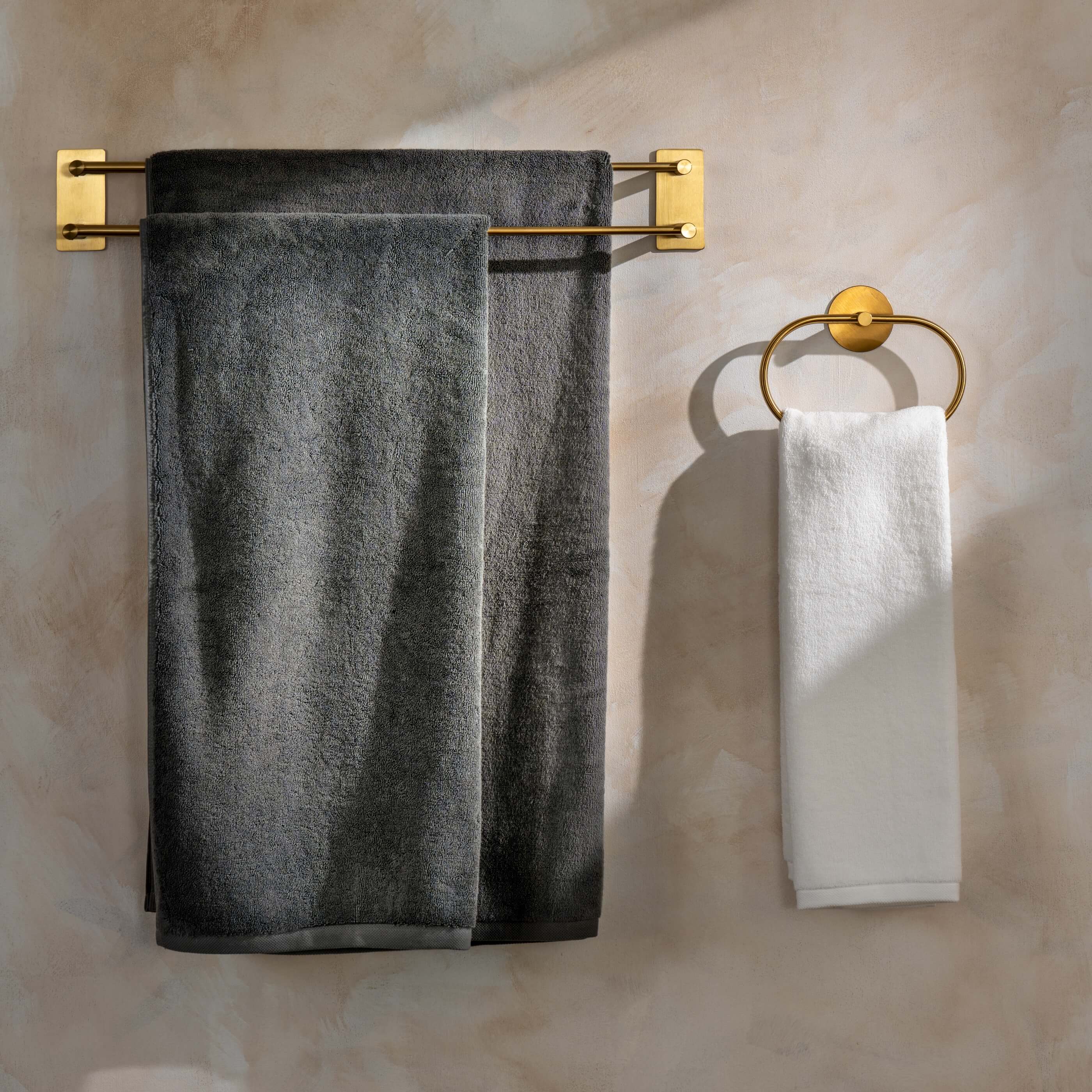 White Supima Cotton Towels