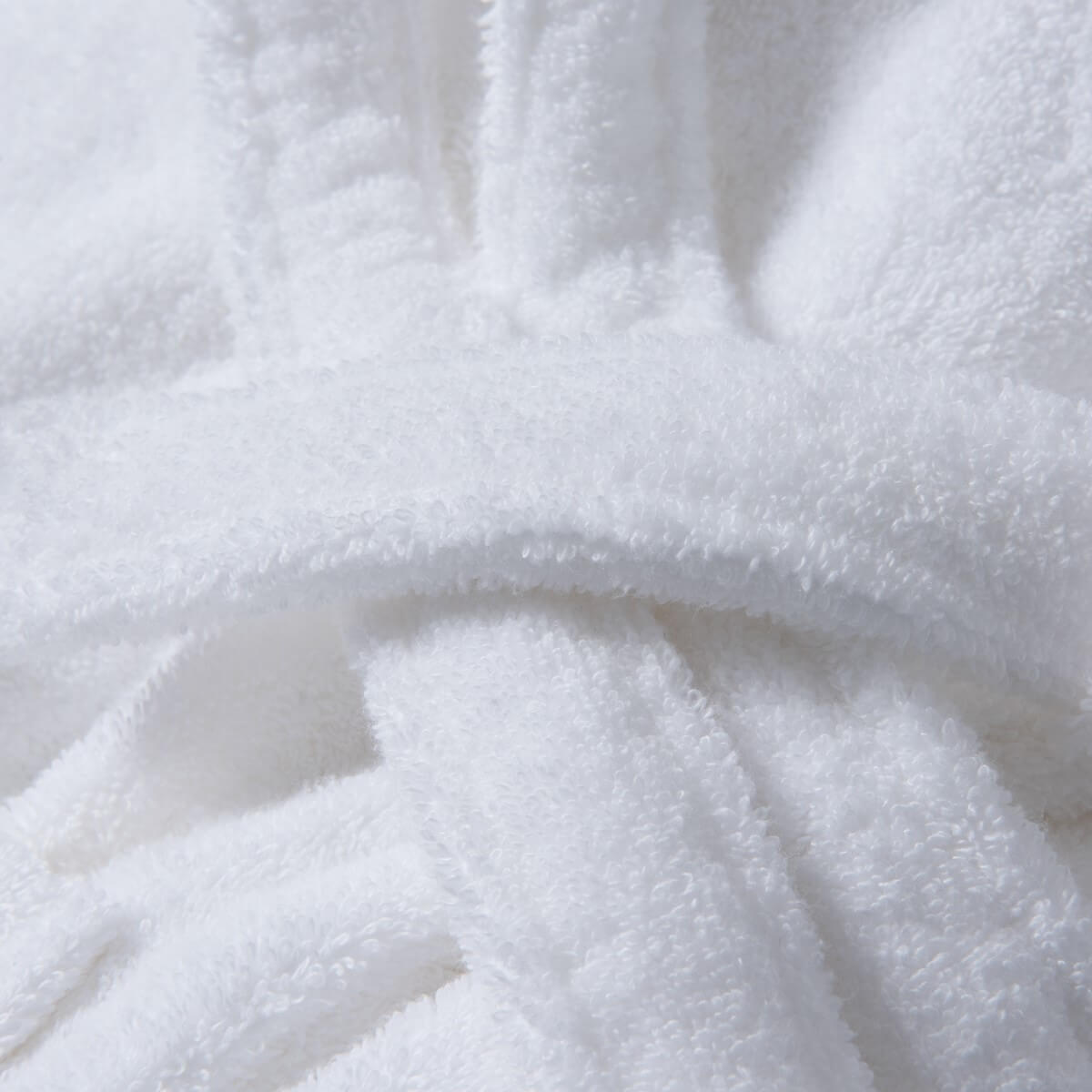 White Turkish Cotton Bath Robe