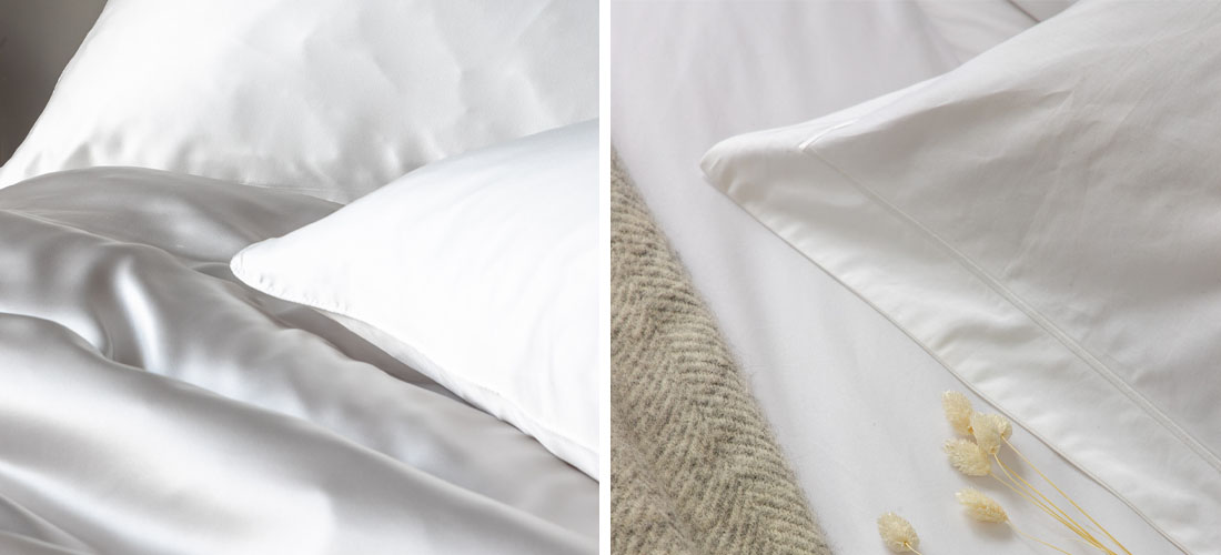 Silk Pillowcases vs Cotton Pillowcases I Soak&Sleep 