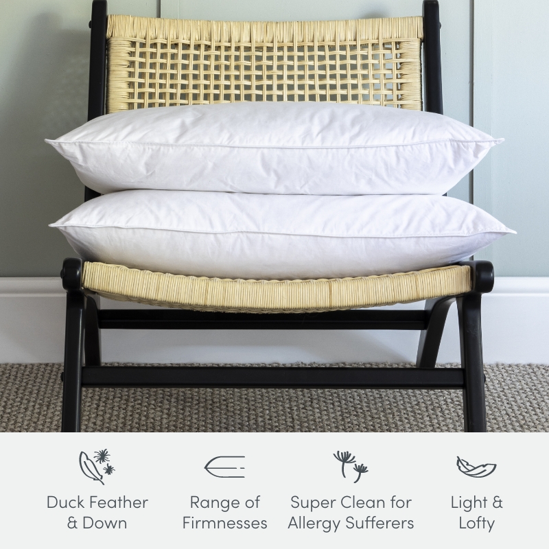 Duck Feather & Down Pillows