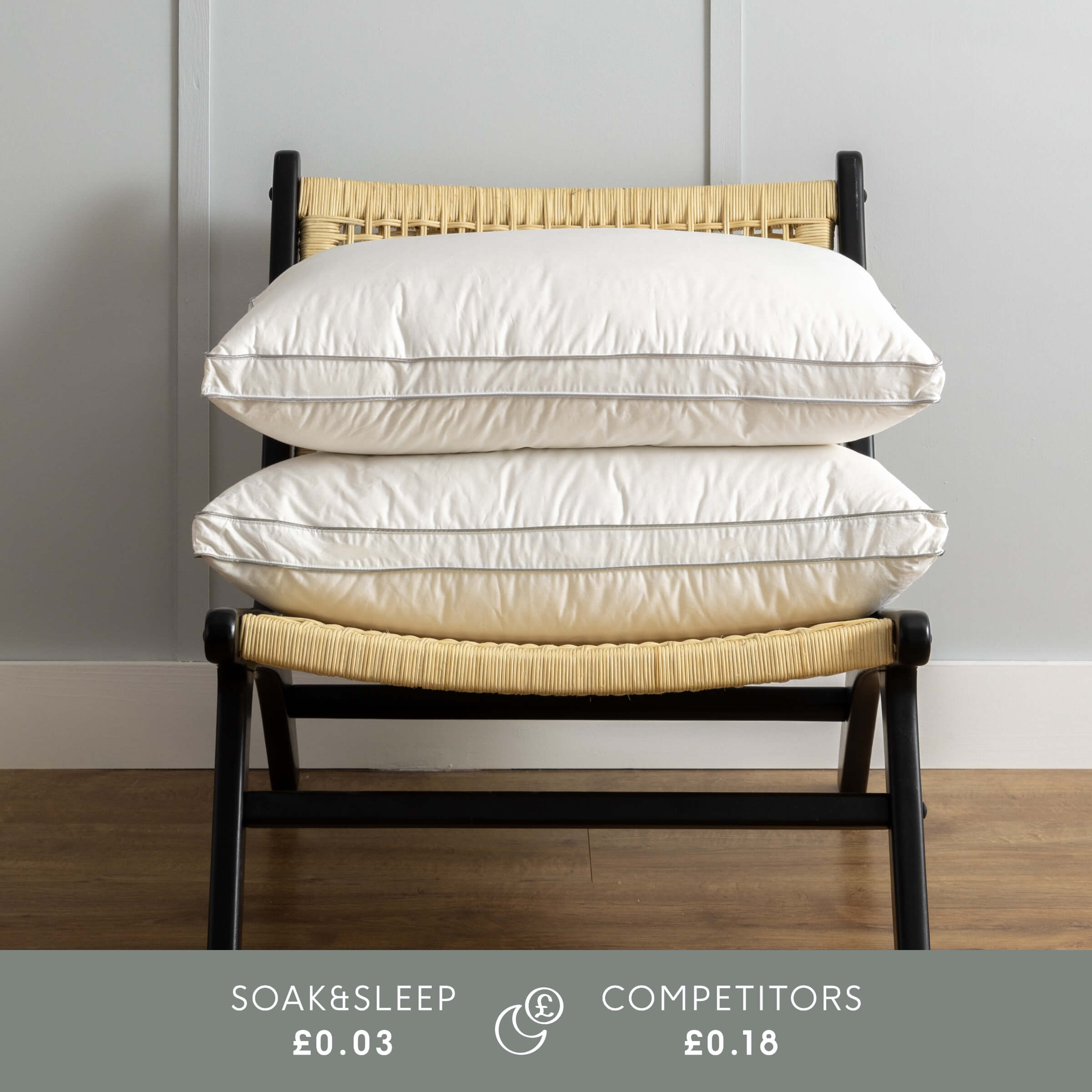 80% Goose Down Pillows