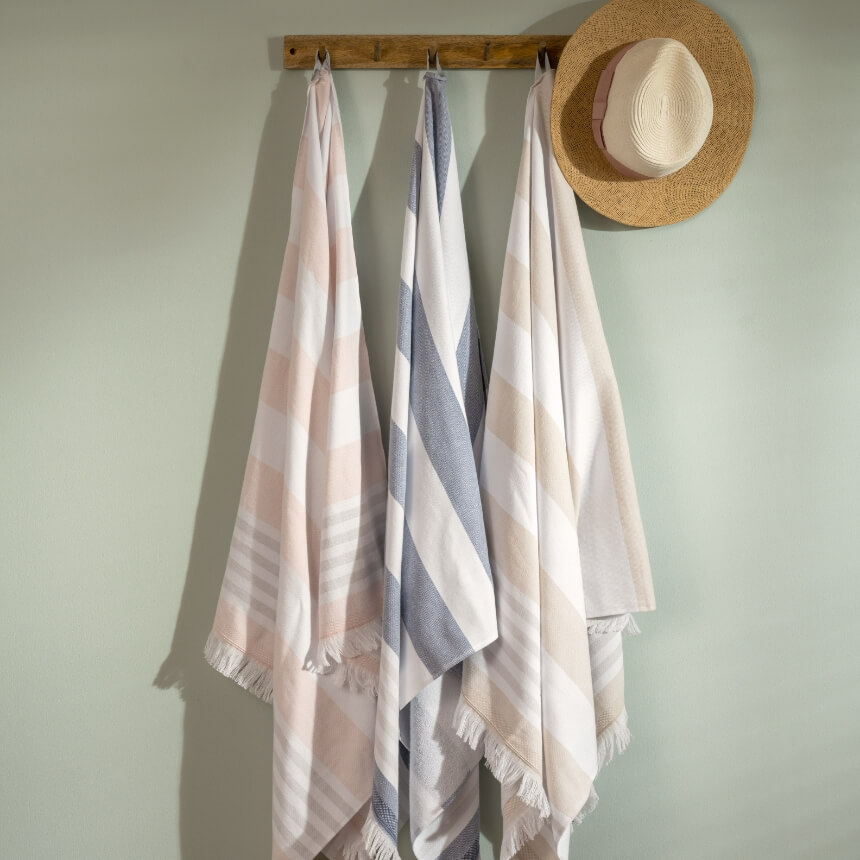 Striped Pool Towels