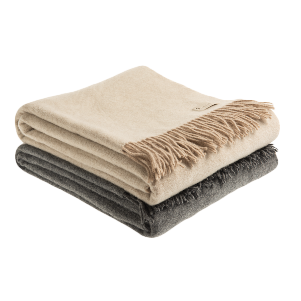 Cashmere wool throws