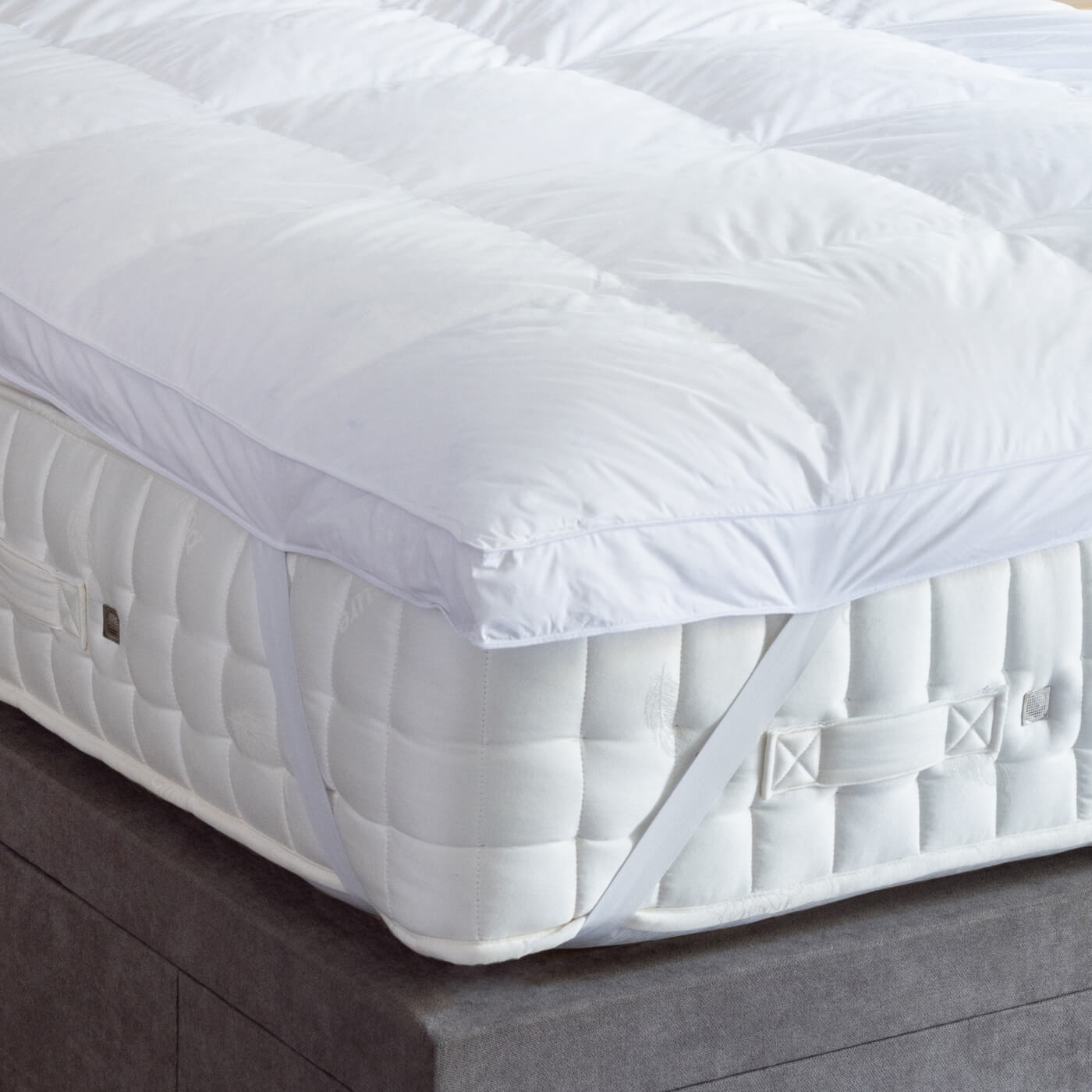 Soak&Sleep Goose Down Dual Chamber Mattress Topper